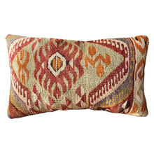 1950 TURKISH KILIM PILLOW 12x18 (PIL.1138)