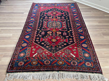 1950 PERSIAN ZANJAN RUG 4’ 6” x 7’ 3” (MED.7101)