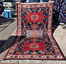 1950 PERSIAN SHAHSAVAN RUG 4x7 (MED.FEA.151)
