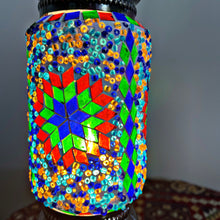 Handmade Turkish Moroccan Mosaic Table Lamp Stained Glass Night Light (invwf3)