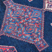 1950 PERSIAN SENAH RUG 3’ 8” x 4’ 10” (MED.FEA.218)