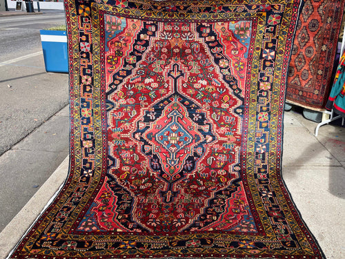 1940 PERSIAN TUYSERKAN RUG 4x6 (MED.FEA.3006)