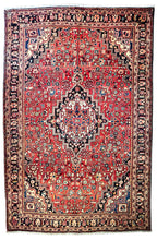 1950 PERSIAN JOZAN RUG 4’ 5” x 6’ 10” (MED.13)