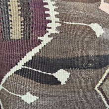 1950 TURKISH ANATOLIAN KILIM RUG PILLOW 16x24 (PIL.1230)