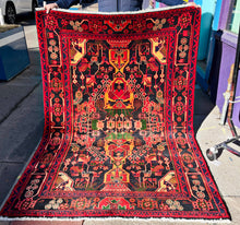 1950 PERSIAN NAHAVAND RUG 4’ 8” x 6’ 9” (MED.33)