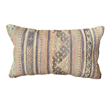 1950 TURKISH KILIM PILLOW 12x18 (PIL.1130)