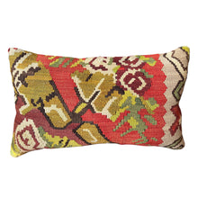 1950 TURKISH KILIM PILLOW 12x18 (PIL.1117)