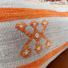 1950 TURKISH KILIM PILLOW 12x18 (PIL.1122)