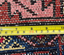 1930 PERSIAN SHAHSAVAN RUG 4’ 1” x 6’ 4” (MED.FEA.168)