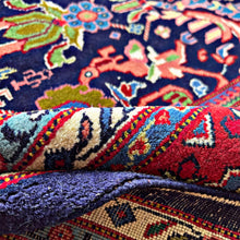 1970 PERSIAN TABRIZ RUG 6’ 7” x 9’ 10” (LG.FEA.8001)