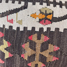 1950 TURKISH KILIM PILLOW 12x18 (PIL.1115)