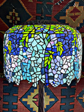 Large Exquisite Handmade Wisteria Stained Glass Tiffany Style Table Lamp
