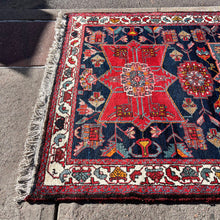1950 PERSIAN SHAHSAVAN RUG 4x7 (MED.FEA.151)