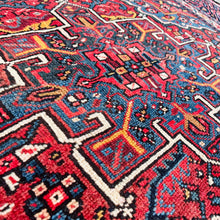 1930 PERSIAN QARAJEH (KARAJA) RUG 4’ 9” x 6’ 3” (MED.FEA.458)