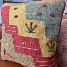 PERSIAN GABBEH KILIM PILLOW 18x18 (PIL.203)