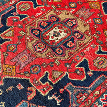 1950 PERSIAN TARUM RUG 4’ 1” x 7’ 3” (MED.FEA.160)