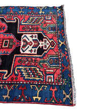 1950 PERSIAN HAMADAN RUG 3’ 2” x 5’ 7” (MED.7170)