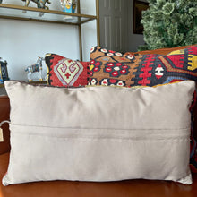 1950 TURKISH KILIM PILLOW 12x18 (PIL.1118)