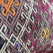 1950 TURKISH KILIM PILLOW 12x18 (PIL.1108)