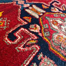 1930 PERSIAN ZANJAN RUG 4’ x 6’ 5” (MED.FEA.182)