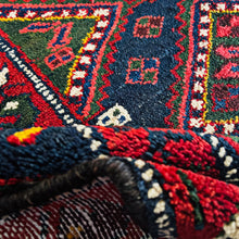 1950 PERSIAN ZANJAN RUG 4’ 1” x 7’ 3” (MED.FEA.173)
