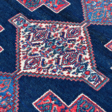 1950 PERSIAN SENAH RUG 3’ 8” x 4’ 10” (MED.FEA.218)