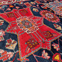 1950 PERSIAN SHAHSAVAN RUG 4x7 (MED.FEA.151)