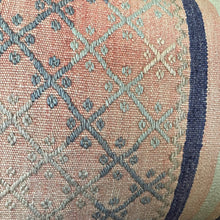 1950 TURKISH ANATOLIAN KILIM RUG PILLOW 16x24 (PIL.1221)