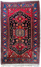 1950 PERSIAN ZANJAN RUG 4’ 6” x 7’ 3” (MED.7101)