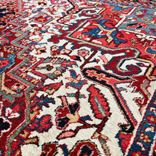 1930 PERSIAN HERIZ RUG 9’ 6” x 12’ 8” (LAR-HRZ1000)