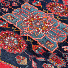 1950 PERSIAN SHAHSAVAN RUG 4x7 (MED.FEA.151)