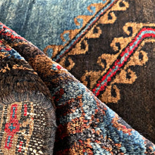 1950 PERSIAN TALEGHAN RUG 4’ 6” x 8’ 7” (MED.4687)