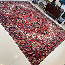 1930 PERSIAN HERIZ RUG 9’ 6” x 12’ 8” (LAR-HRZ1000)