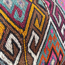 1950 TURKISH KILIM PILLOW 12x18 (PIL.1111)