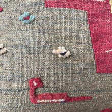 PERSIAN GABBEH KILIM PILLOW 18x18 (PIL.203)