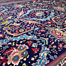 1970 PERSIAN TABRIZ RUG 6’ 7” x 9’ 10” (LG.FEA.8001)