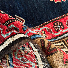 1930 PERSIAN ZANJAN RUG 4’ 1” x 6’ 1” (MED.FEA.174)