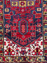 1930 PERSIAN HERIZ RUG 3’ 4” x 10’ 9” (RUN.197)