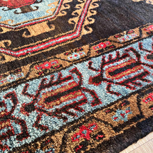 1950 PERSIAN TALEGHAN RUG 4’ 6” x 8’ 7” (MED.4687)
