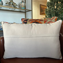 1950 TURKISH ANATOLIAN KILIM RUG PILLOW 16x24 (PIL.1228)