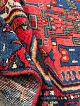1950 PERSIAN HAMADAN RUG 3’ 2” x 5’ 7” (MED.7170)