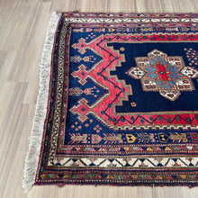 1940 PERSIAN AFSHAR RUG 4’ 6” x 6’ 6” (Med.3715)