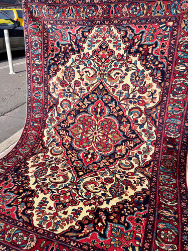 1940 PERSIAN BORCHALU RUG 4’ 8” x 6’ 7” (FEA.MED.3002)