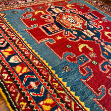 1930 PERSIAN ZANJAN RUG 4’ x 6’ 5” (MED.FEA.182)