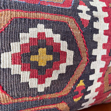 1950 TURKISH KILIM PILLOW 12x18 (PIL.1107)