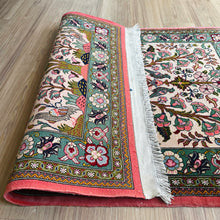 1970 PERSIAN QOM RUG 2’ 8” x 3’ 9” (SMA.FEA.222)