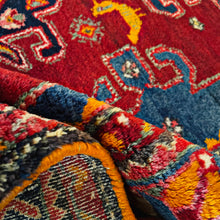 1930 PERSIAN ZANJAN RUG 4’ x 6’ 5” (MED.FEA.182)