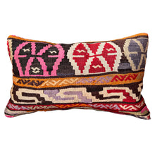 1950 TURKISH KILIM PILLOW 12x18 (PIL.1131)