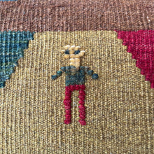 PERSIAN GABBEH KILIM RUG PILLOW 18x18 (PIL.200)