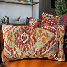 1950 TURKISH KILIM PILLOW 12x18 (PIL.1138)